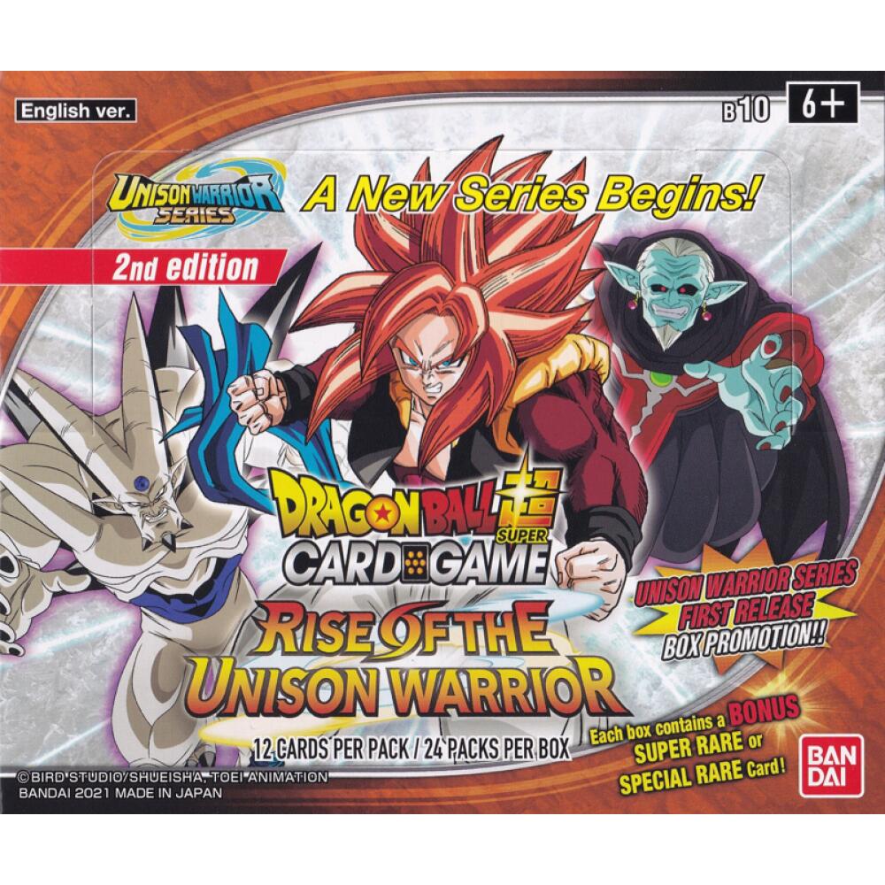 Dragon Ball Super TCG: Rise of the Unison Warrior - Booster Box (Second Edition)