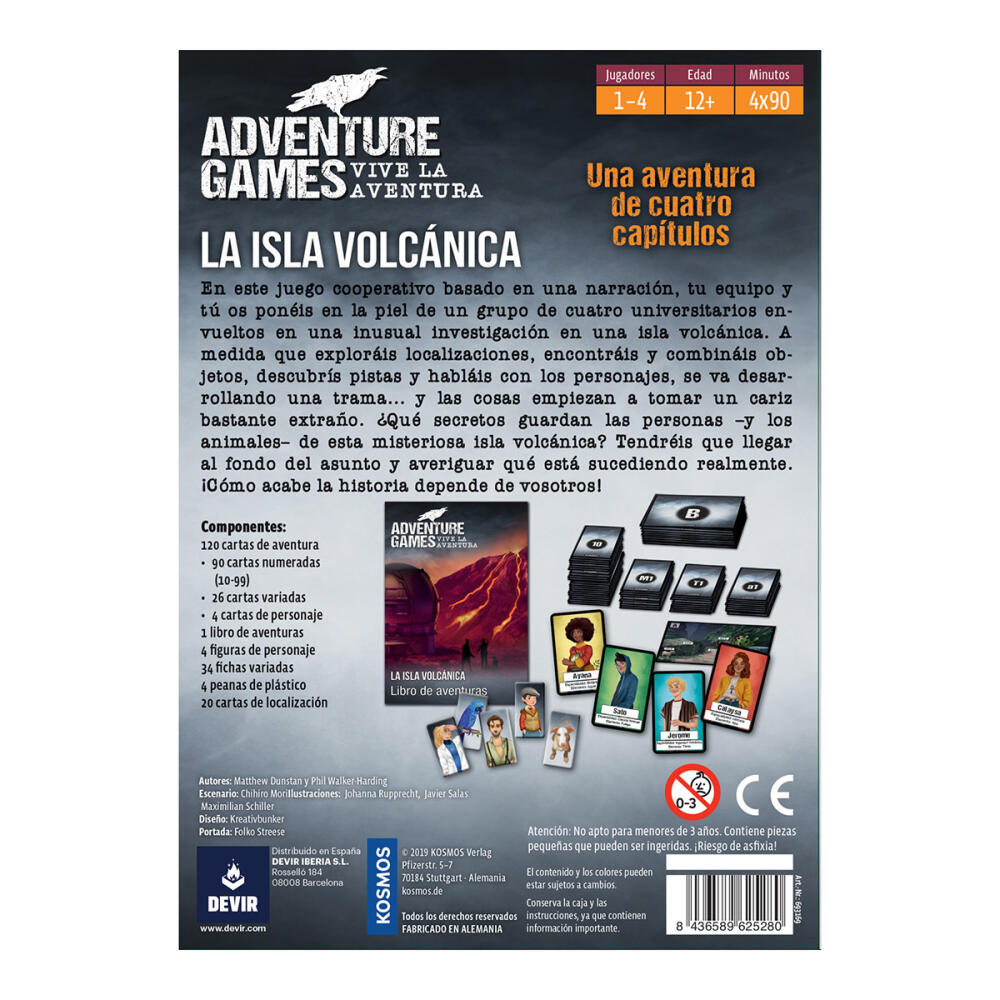 Adventure Games:La Isla Volcanica