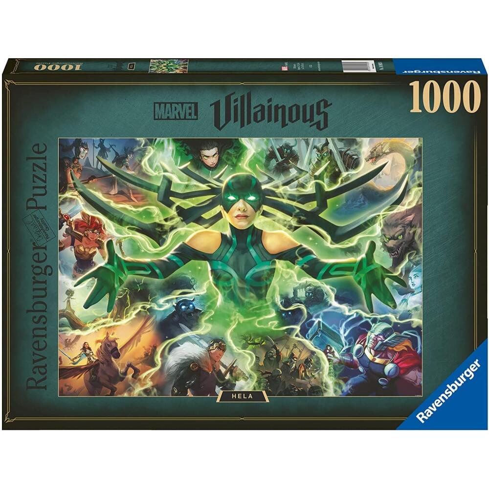 Marvel Villanous: Rompecabezas Hela 1000 piezas - Ravensburger