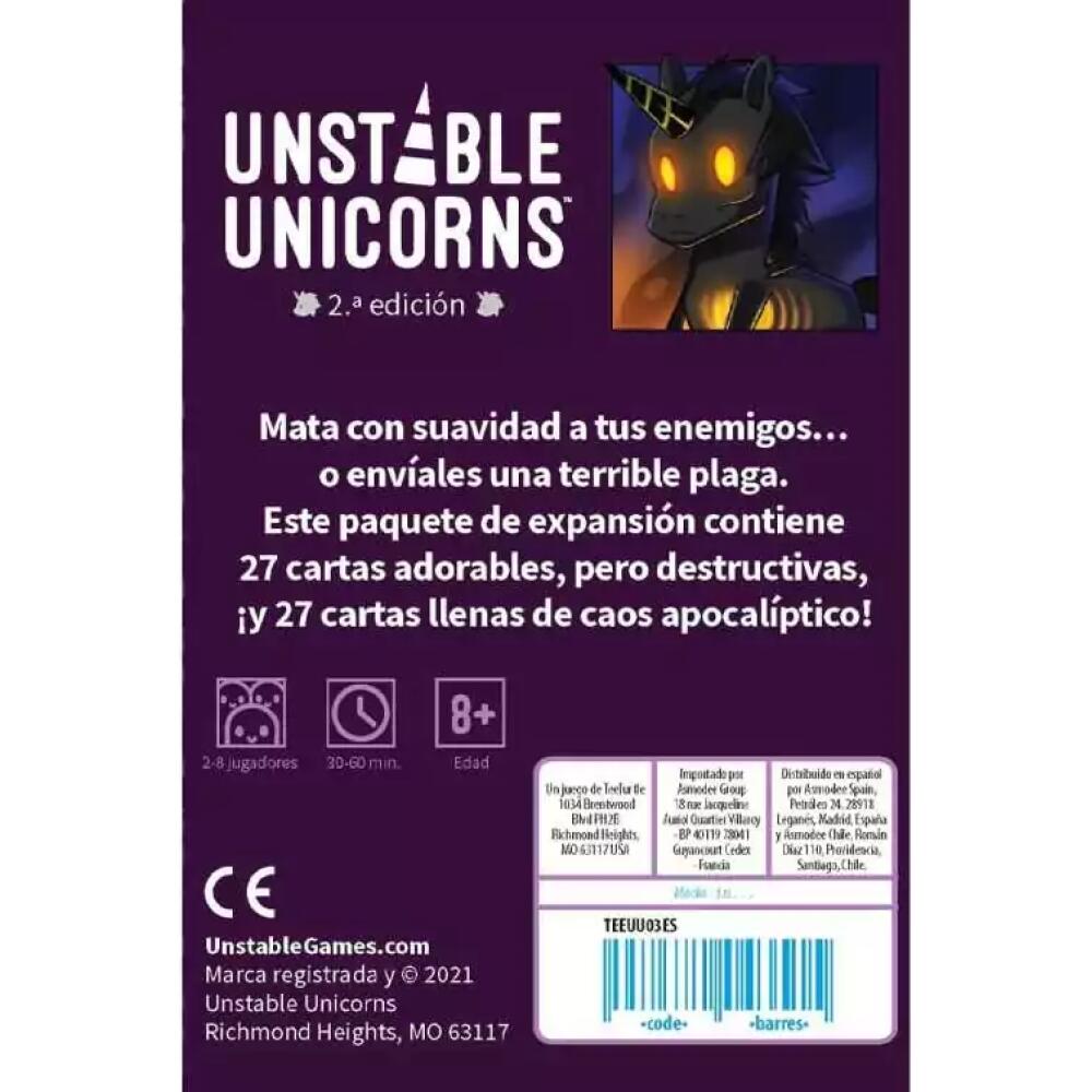 Unstable Unicorns -Expansión Apocalipsis Irisado – The Pub Game Store