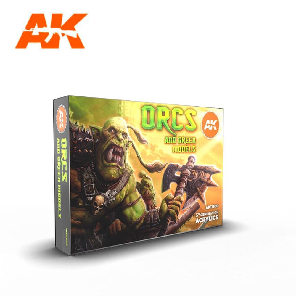 AK Interactive: Orcs And Green Models