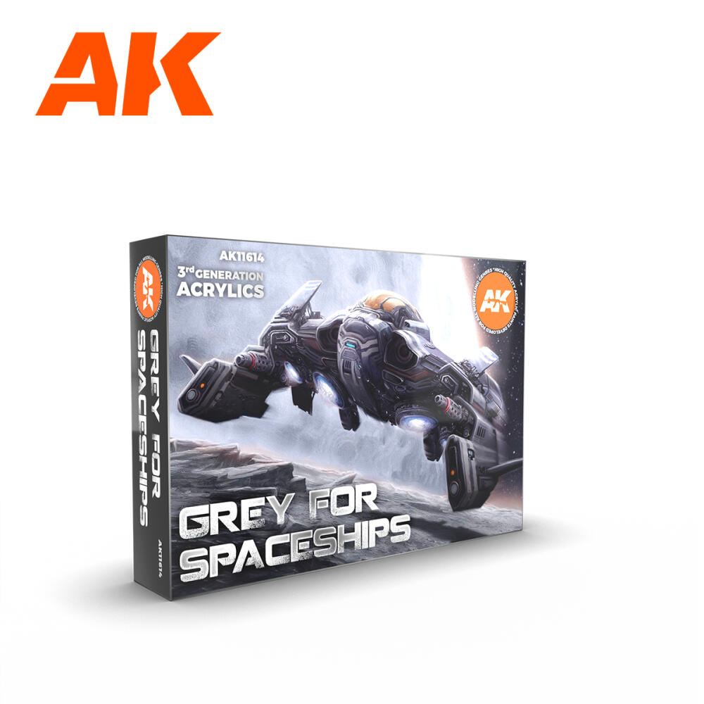 AK Interactive: Grey For Spaceships