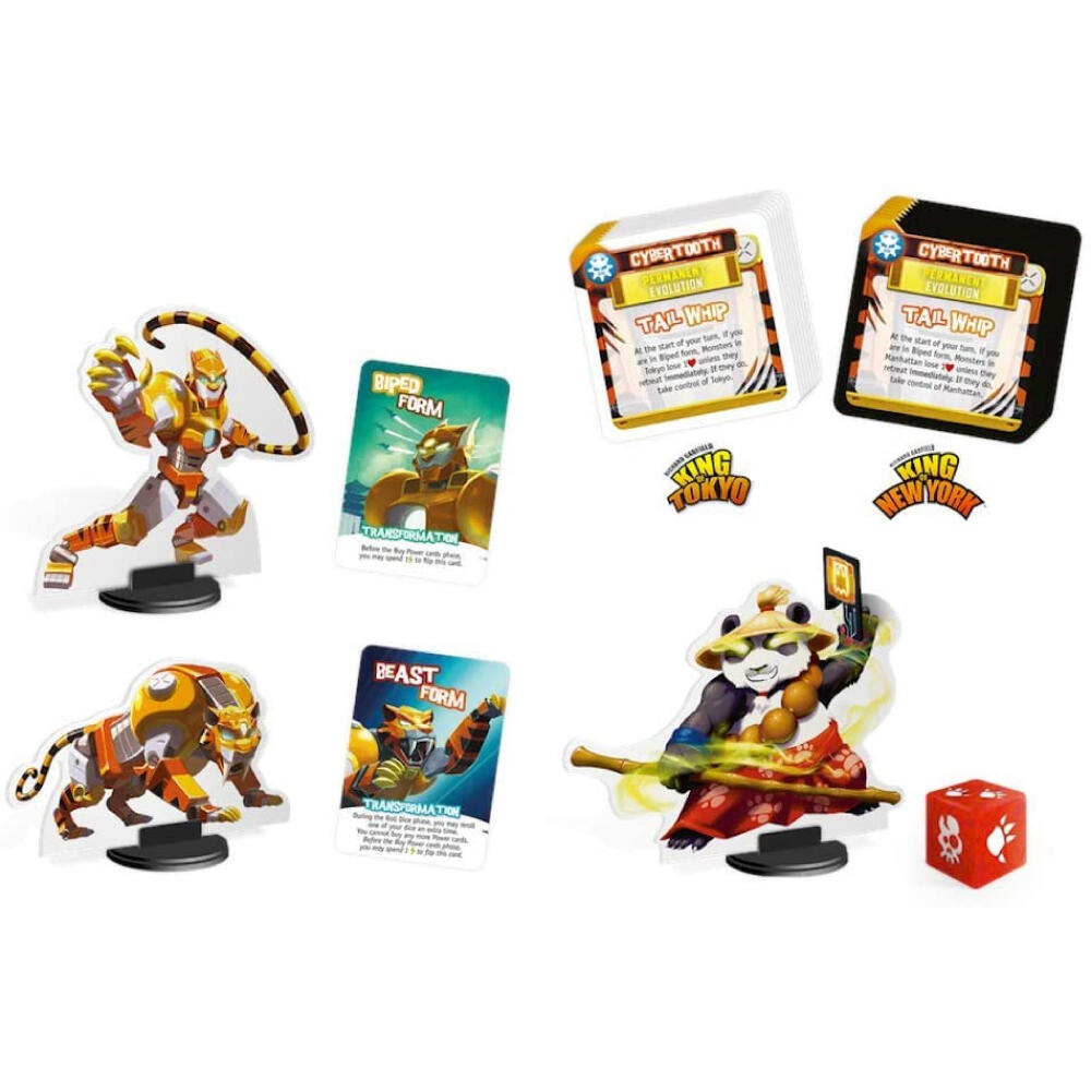 King of Tokyo and King of New York: Cybertooth Monster Pack