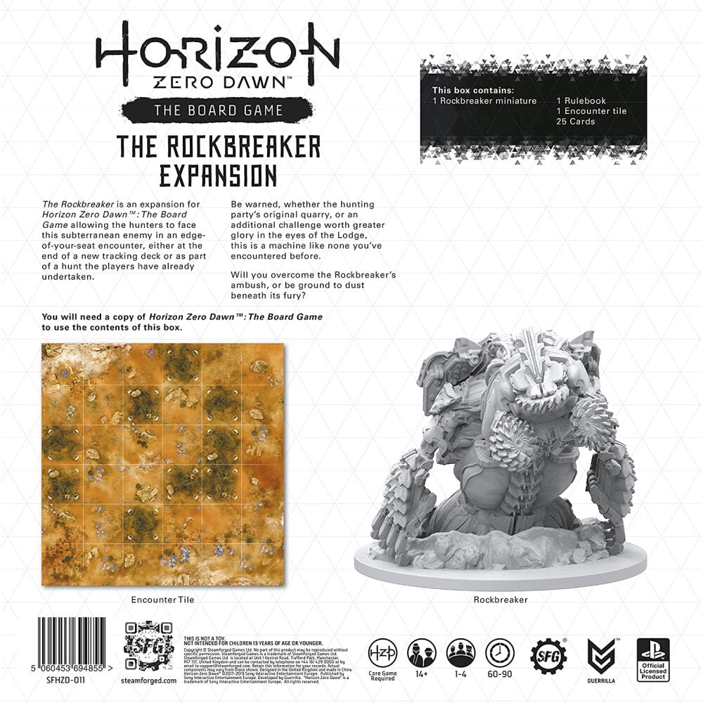 Horizon Zero Down: The Board Game - Rockbreaker Expansion