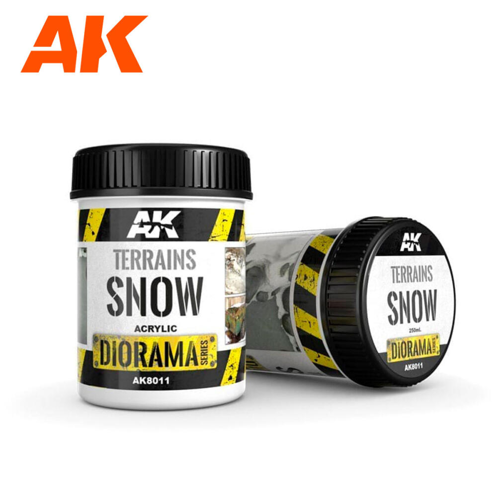 AK Interactive: Terrains Snow 250 ml.