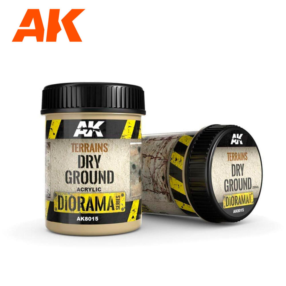 AK Interactive: Terrains Dry Ground 250 ml.