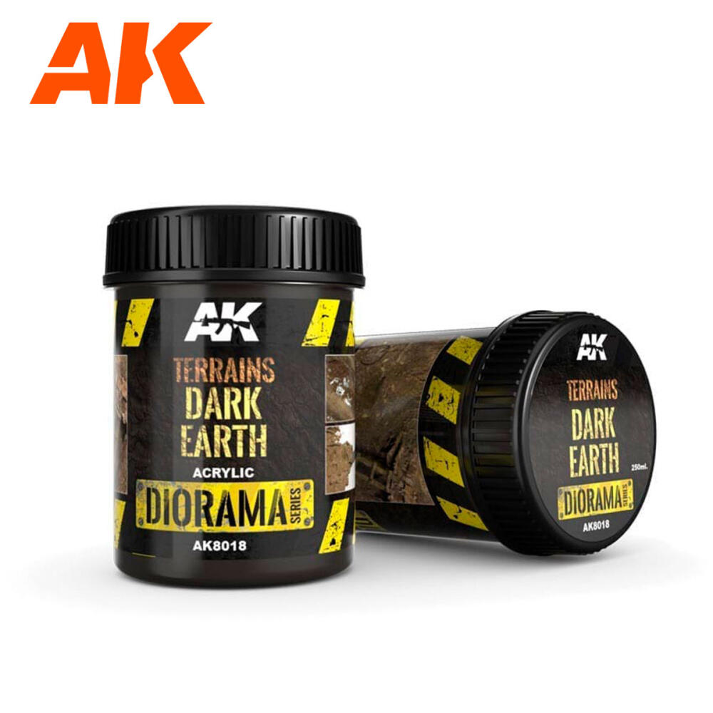 AK Interactive: Terrains Dark Earth 250 ml.