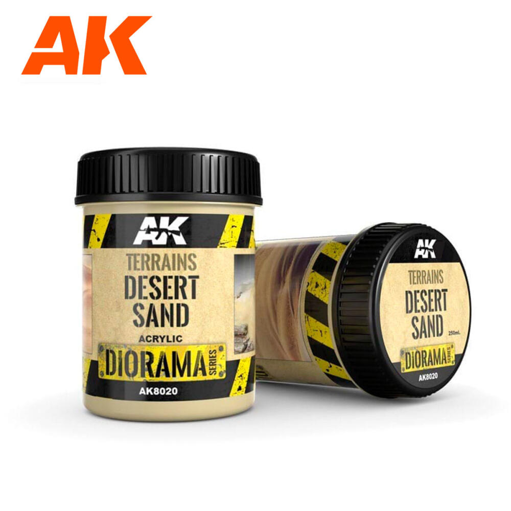 AK Interactive: Terrains Desert Sand 250 ml.