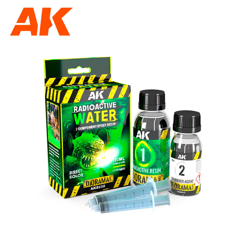 AK Interactive: Resin Radioactive Water Water 180 ml.