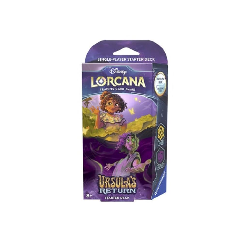 Lorcana TCG: Ursula's Return – Starter Deck Amber & Amethyst (Inglés)